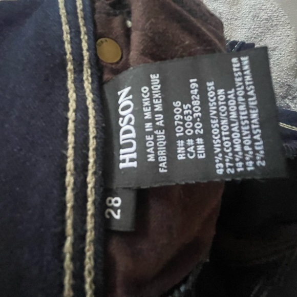 Hudson mid rise skinny jeans - Picture 2 of 5